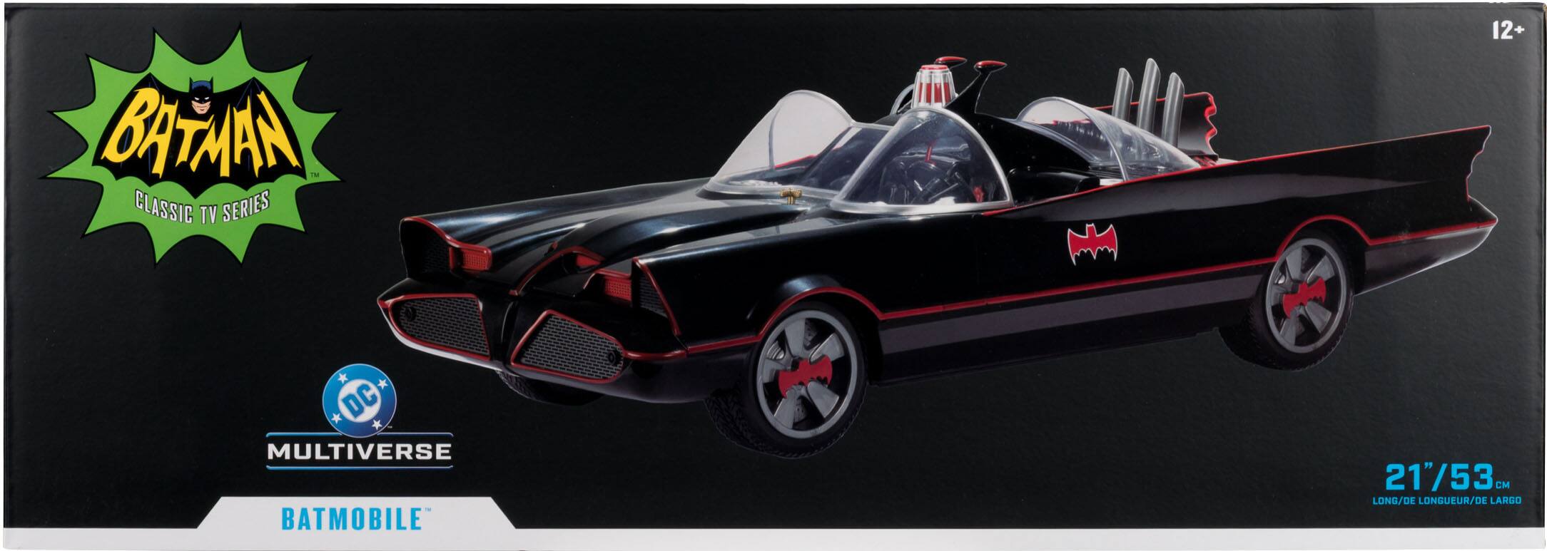 BATMAN  
CLASSIC TV SERIES  

DC MULTIVERSE  

BATMOBILE™  

21"/53 CM LONG/DE LONGUEUR/DE LARGO  

12+
