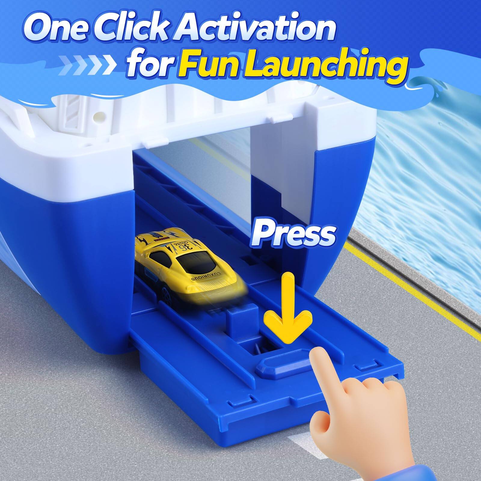 One Click Activation >>> for Fun Launching  
Press