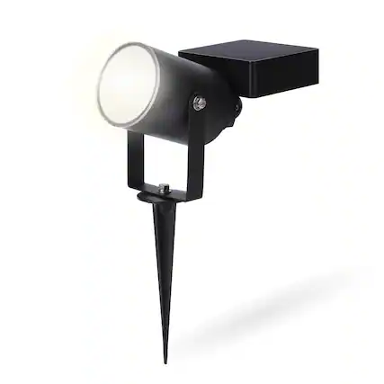 Front. Techko - Outdoor Solar Aluminum Landscape LED Spotlight.