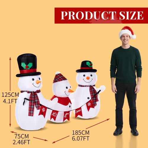 PRODUCT SIZE

125CM 4.1FT  
75CM 2.46FT  
185CM 6.07FT