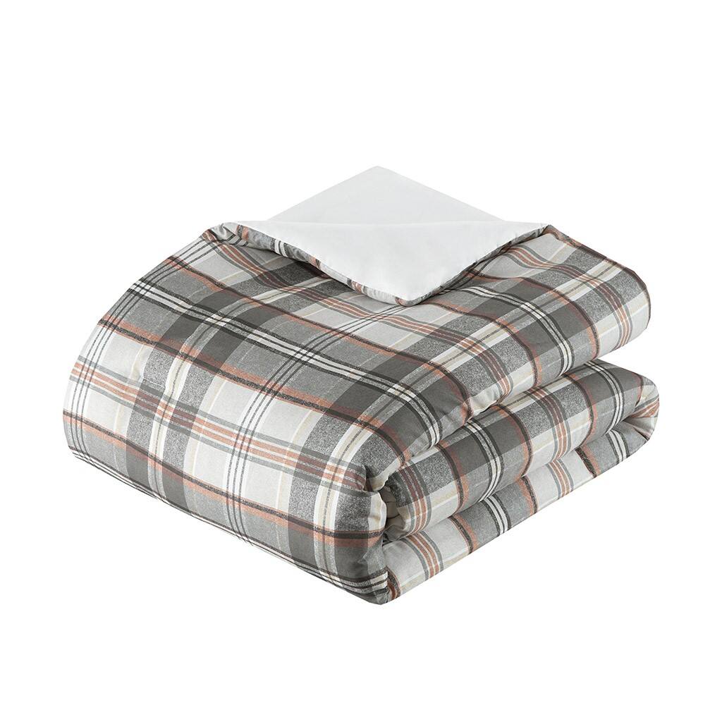 Alt View 3. Gracie Mills - Gracie Mills Simone Plaid Comforter Set - Tan/Gray.