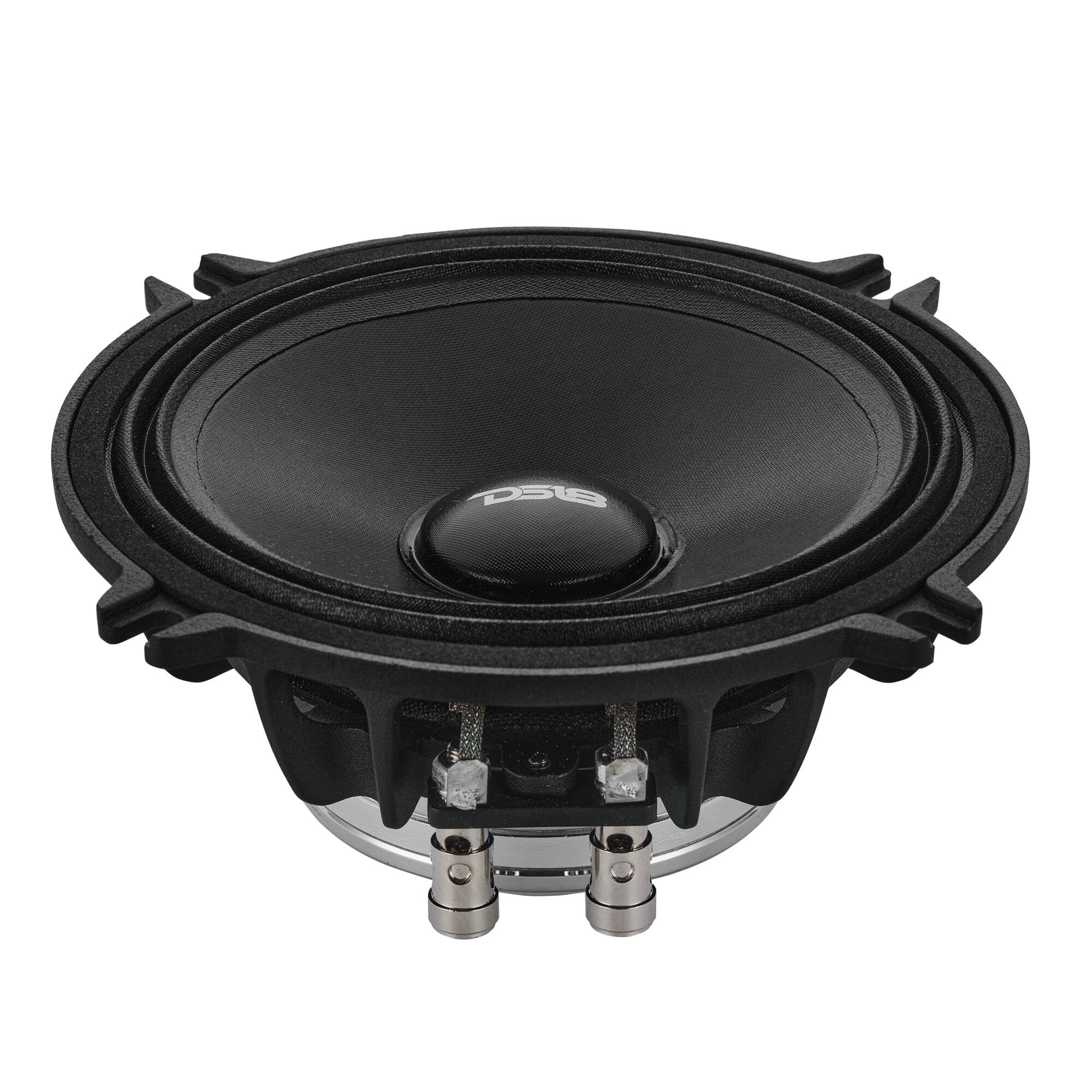 Alt View 2. DS18 Audio - 5.25" Full-Range Speaker With Water Resistant Glass Fiber Cone and Neodymium Magnet | 150W RMS 2-Ohm - Black.