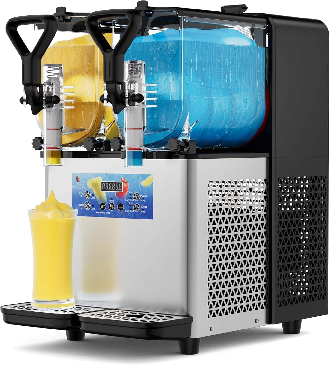 Mirfee - 6L Commercial Slushy Machine - Silver