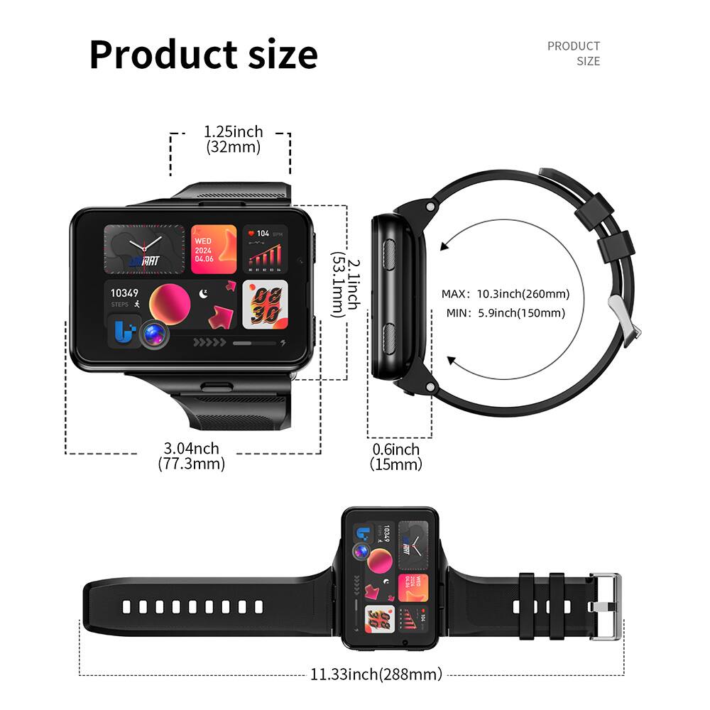 Product size

1.25inch (32mm)

3.04inch (77.3mm)

0.6inch (15mm)

11.33inch (288mm)

MAX: 10.3inch (260mm)

MIN: 5.9inch (150mm)