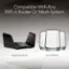 Compatible with any WiFi 6 router or mesh system, including the Nighthawk RAX70 and Orbi RBK863S.