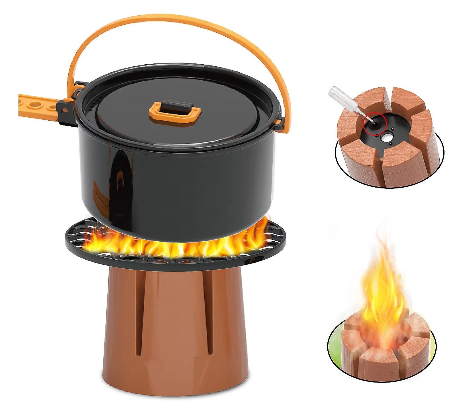 Back. Contixo - Contixo CS1 Kids Outdoor Camping Playset, 34-Piece Kit with Stove, Lantern & Food, Ages 3-6.