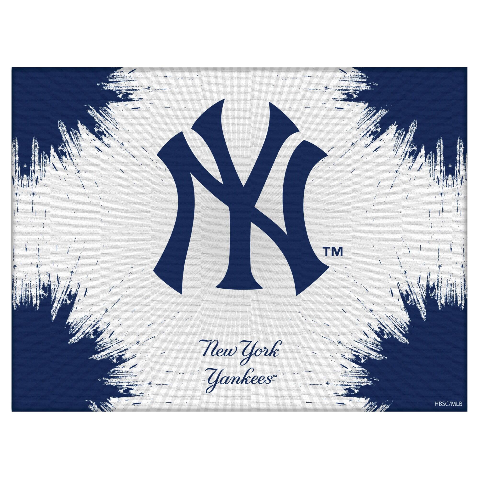 New York Yankees 15" x 20" Splash Canvas Wall Art