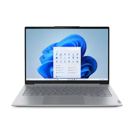 Front. Lenovo - Lenovo - ThinkBook 14 Gen 9 14" Touch - Screen Laptop - Latest Model - Intel Core 7 with 16GB Memory - 512GB SSD - Grey - Grey.
