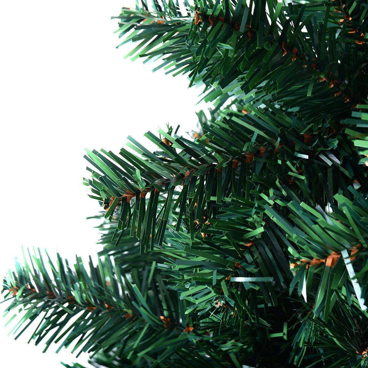 Alt View 6. Skar Audio - Artificial Pvc Christmas Tree W/stand Holiday Season Indoor Outdoor - Green 7ft.