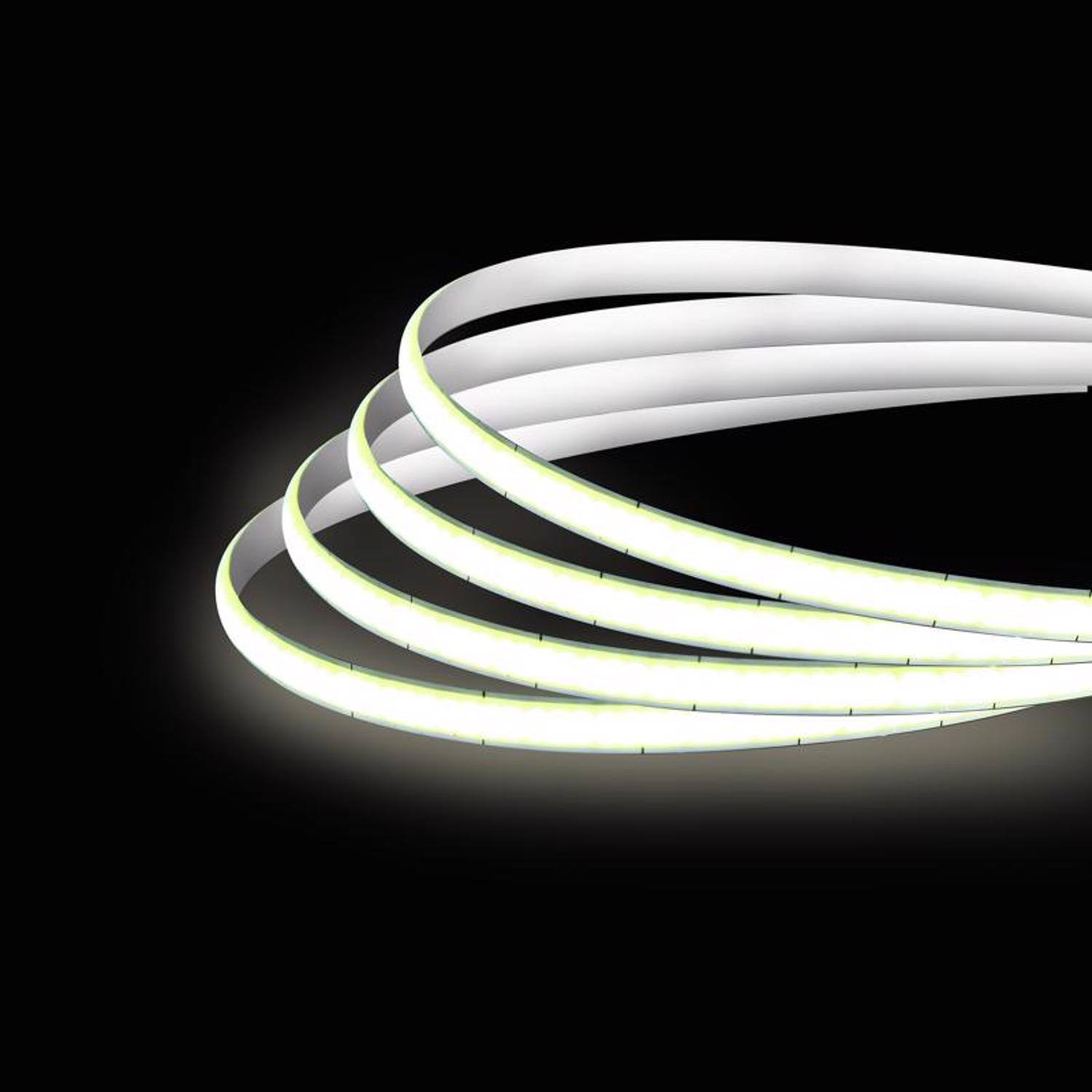 Left. FEIT ELECTRIC - Feit LED 16 ft. L Bright White Plug-In LED Tape Light 1 pk.