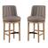 Angle. OSP Home Furnishings - Rowan 2-Pack Swivel Barstool - Cement/Medium Oak.