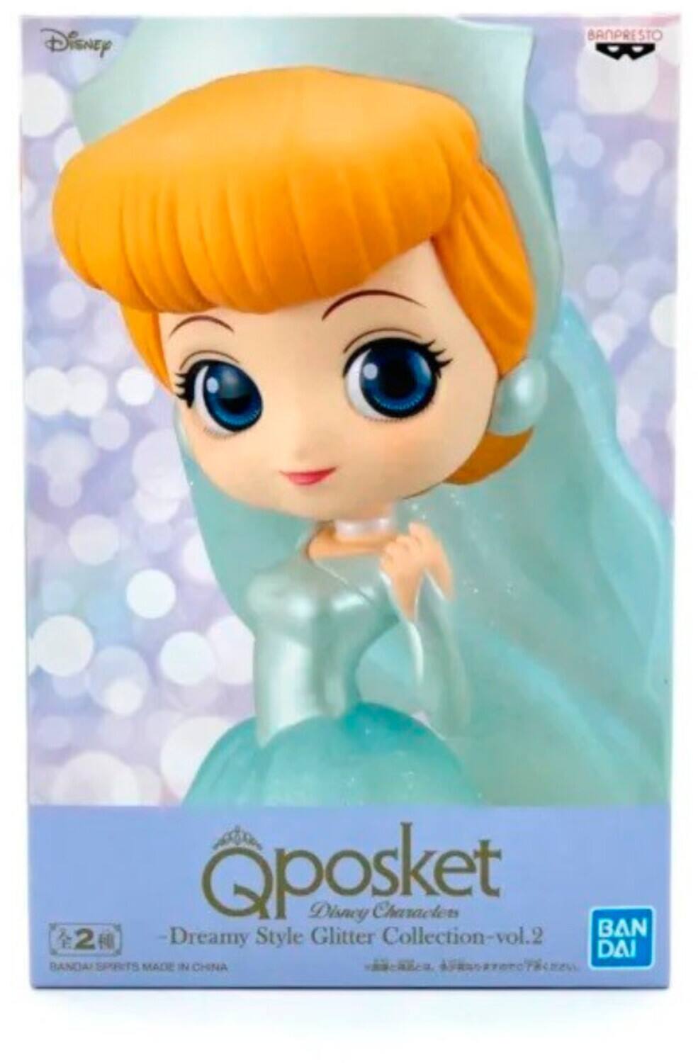 Disney  
BANPRESTO  
Qposket  
Disney Characters  
Dreamy Style Glitter Collection - vol.2  
BAN DAI  
BANDAI SPIRITS MADE IN CHINA