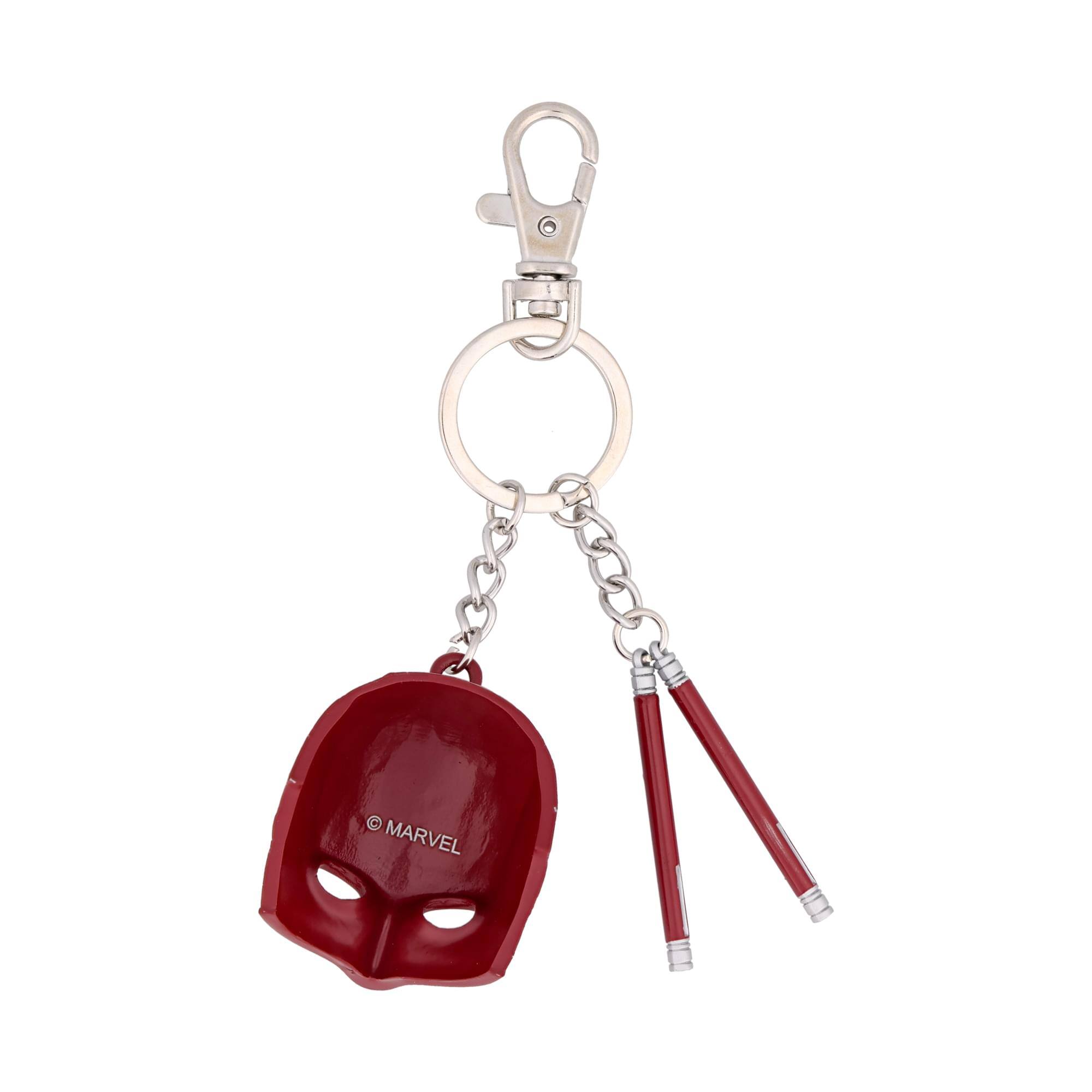 Alt View 10. Marvel - Marvel Daredevil: Born Again Mask and Billy Clubs 3D Enamel Keychain - Multi-Colored.