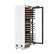 Alt View 5. Thor Kitchen - 100 Bottle Tri-Zone Built-In Wine Cooler with Stainless Steel Panels - Stainless Steel.