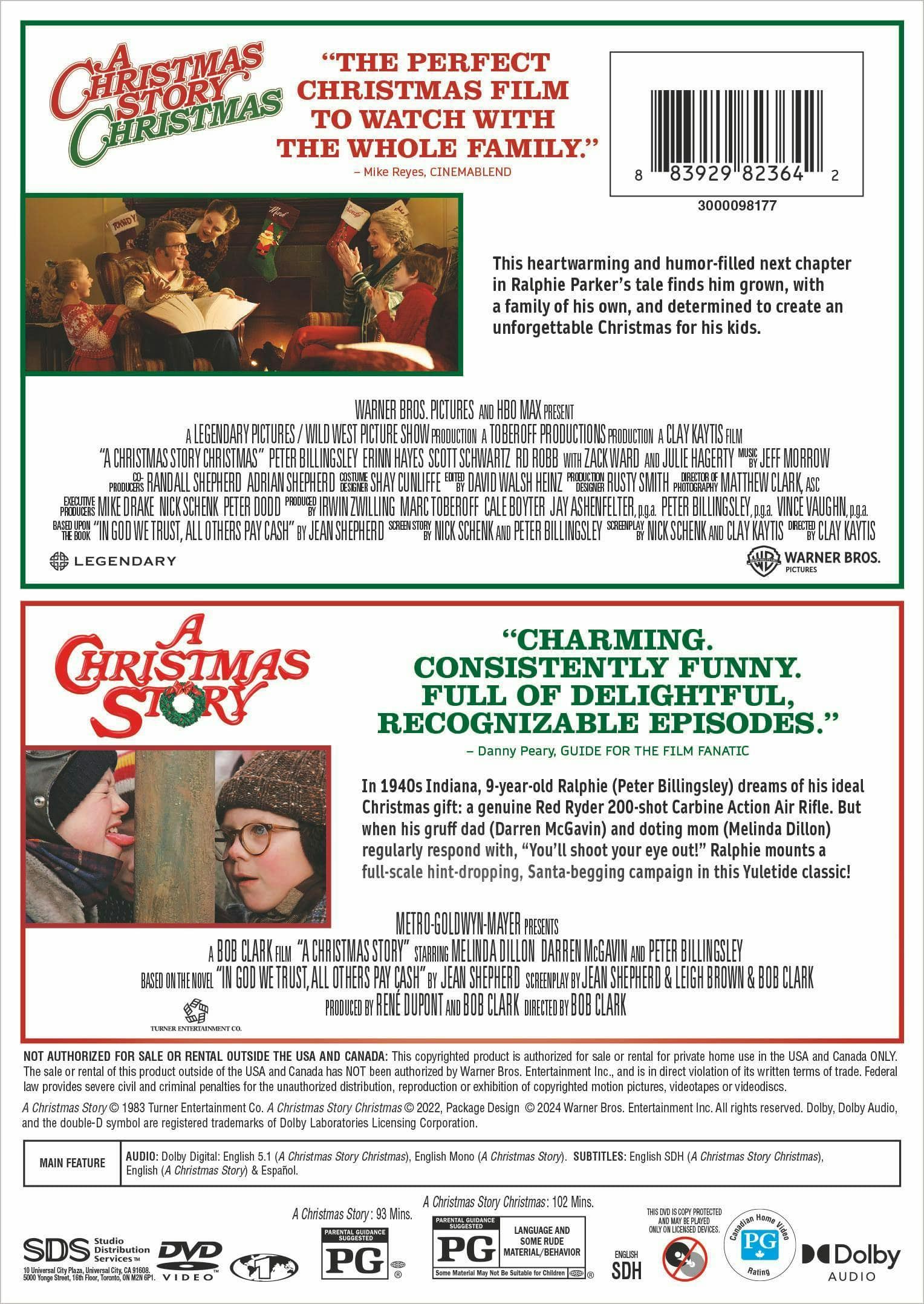 A Christmas Story / A Christmas Story Christmas [DVD] [Standard