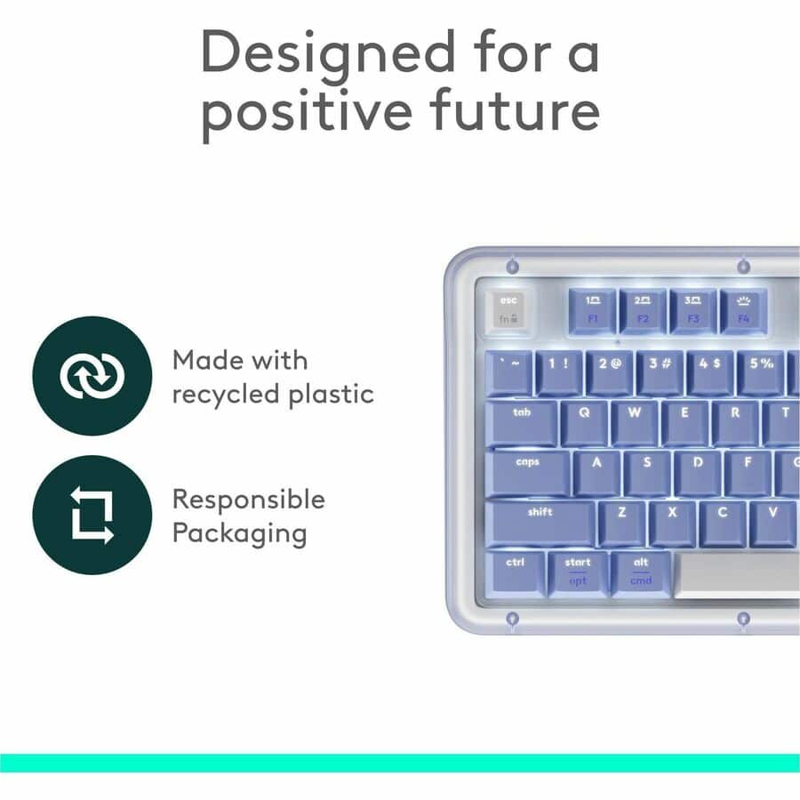 Logitech Alto Keys K98M Wireless Mechanical Keyboard, Customizable