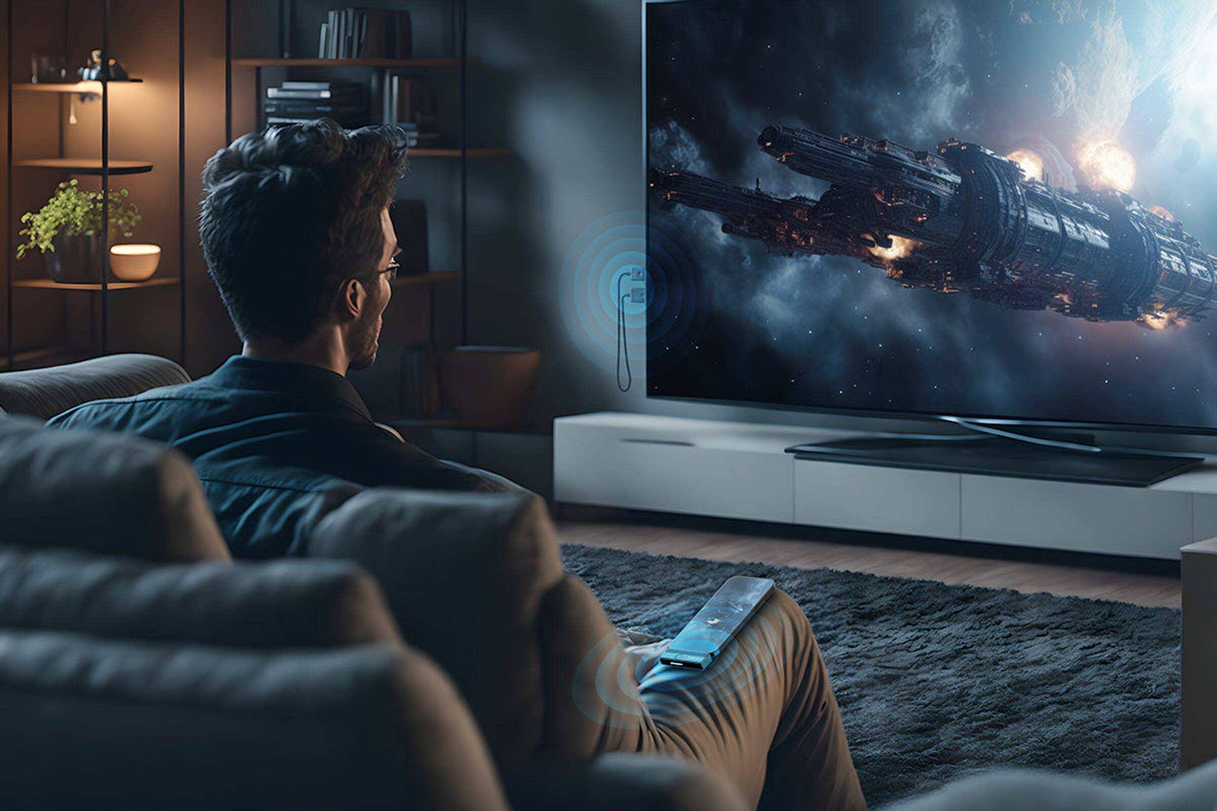 Alt View 19. MINIX - USB-C HDMI Wireless Extender, USB C Transmitter and HDMI Receiver Wireless Display Dongle, 1080P 60Hz, Plug & Play - Black.