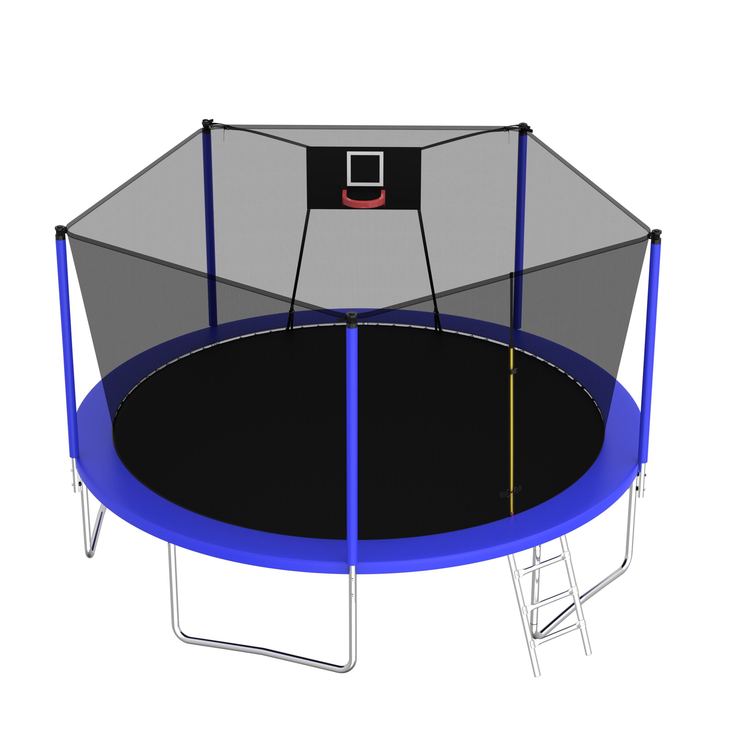 Alt View 1. LOVMOR - Lovmor 14 FT Trampoline with Exercise Handle Recreational Trampoline for Adults.