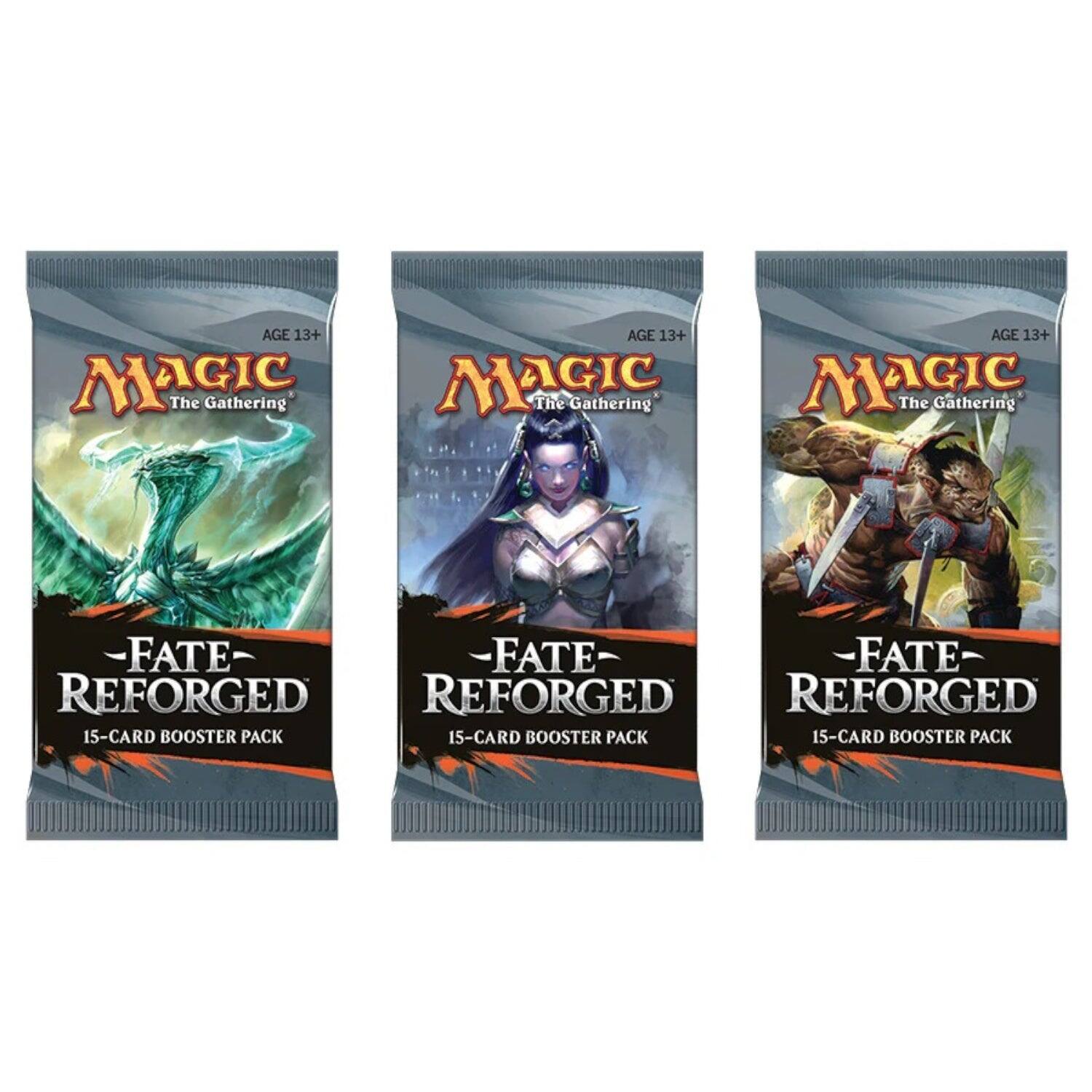 AGE 13+ MAGIC The Gathering -FATE- REFORGED 15-CARD BOOSTER PACK