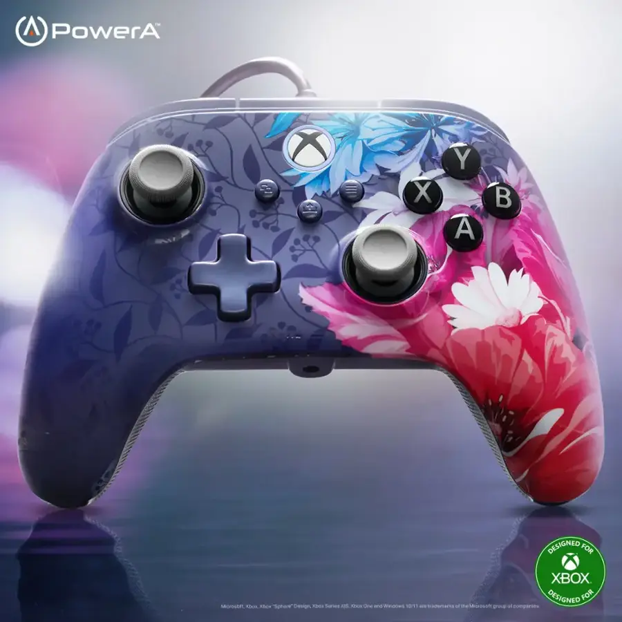 PowerA X + Y designed for Xbox. Designed for Microsoft Xbox.