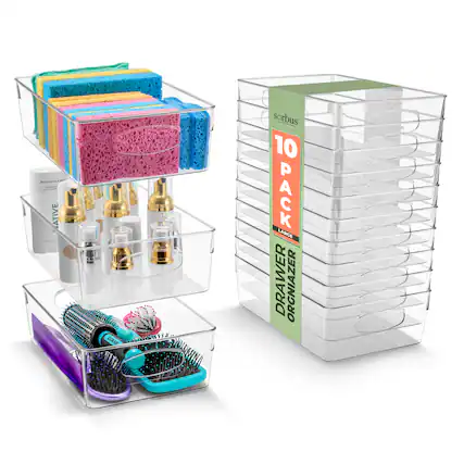 sorbus
10 PACK
LARGE DRAWER ORGANIZER