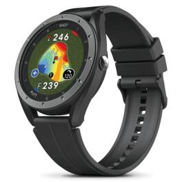 VoiceCaddie - Voice Caddie T11 LT GPS Golf Watch w/Green Undulation Slope Mode 40K+Preinstalled Courses 1.2" Color Touchscreen No Fees - Black - (2025)
