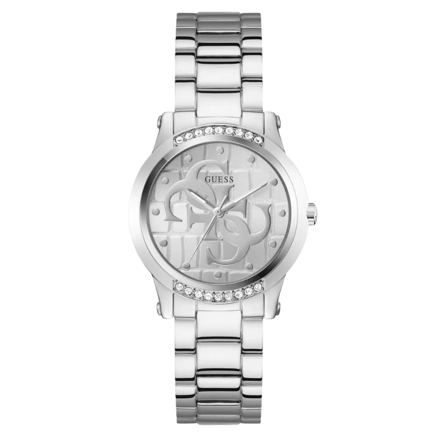 Photos - Wrist Watch GUESS  Women's Annette Dial Watch - GW0861L1 - Silver GW0861L1 