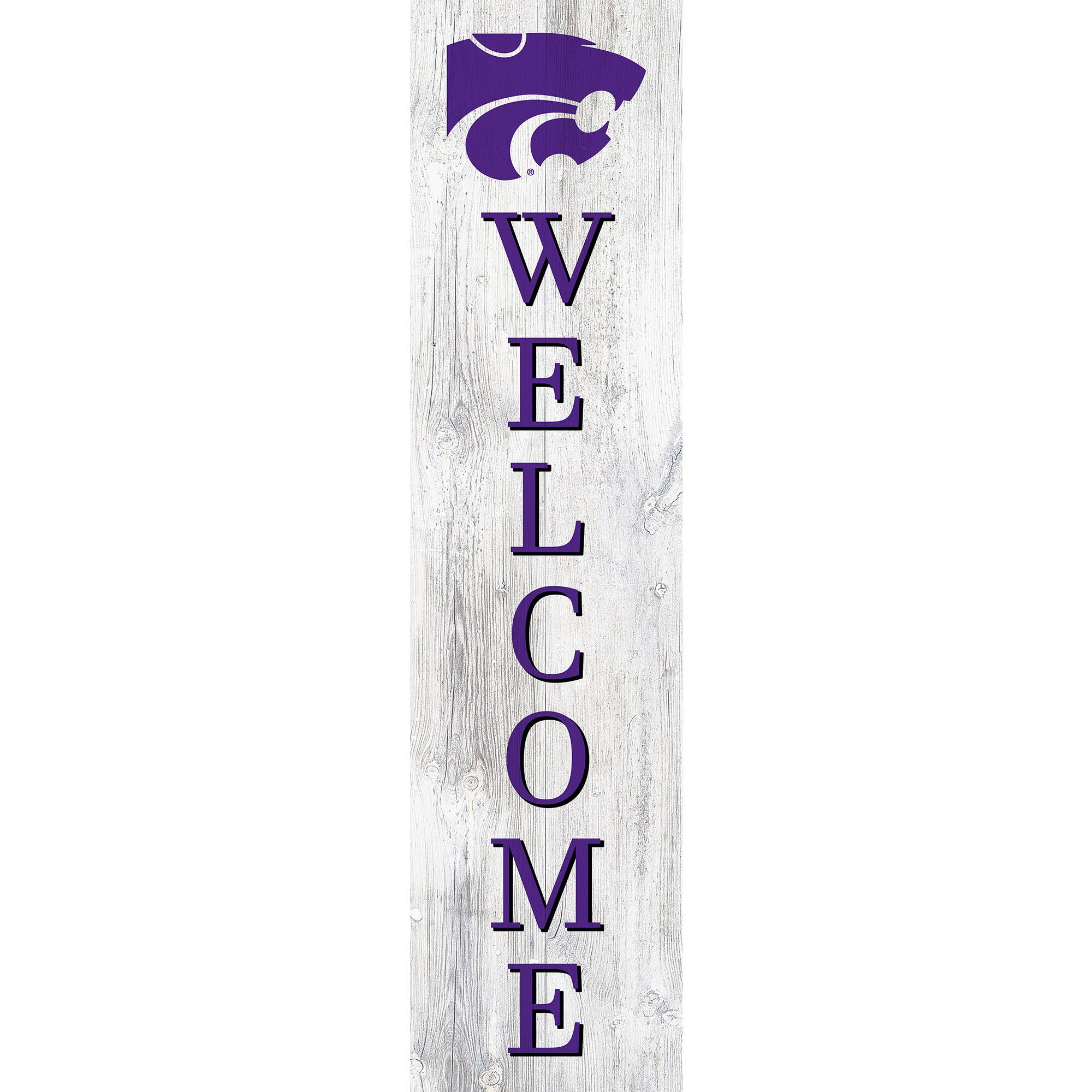 Fan Creations - Kansas State Wildcats 48'' Welcome Leaner - Multicolor price history on PriceWatchPro