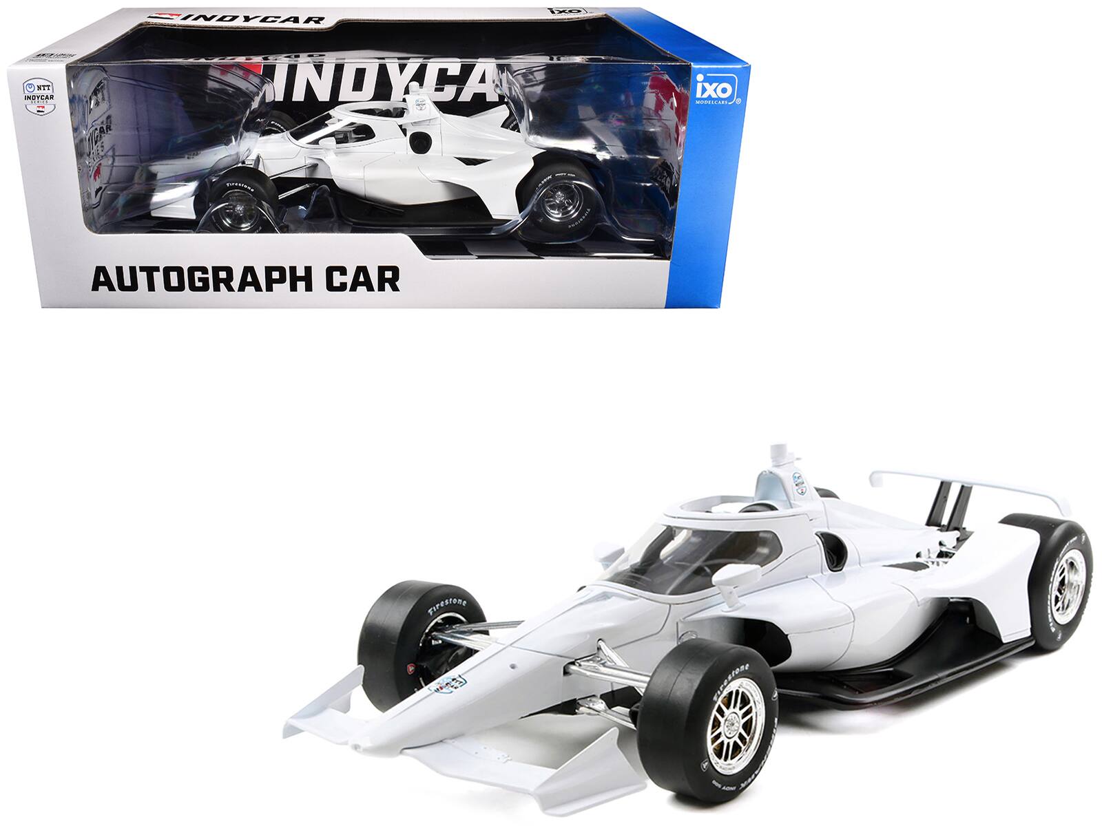 INDYCAR  
NTT INDYCAR SERIES  
AUTOGRAPH CAR  
Firestone  
ixo  
MODEL CAR