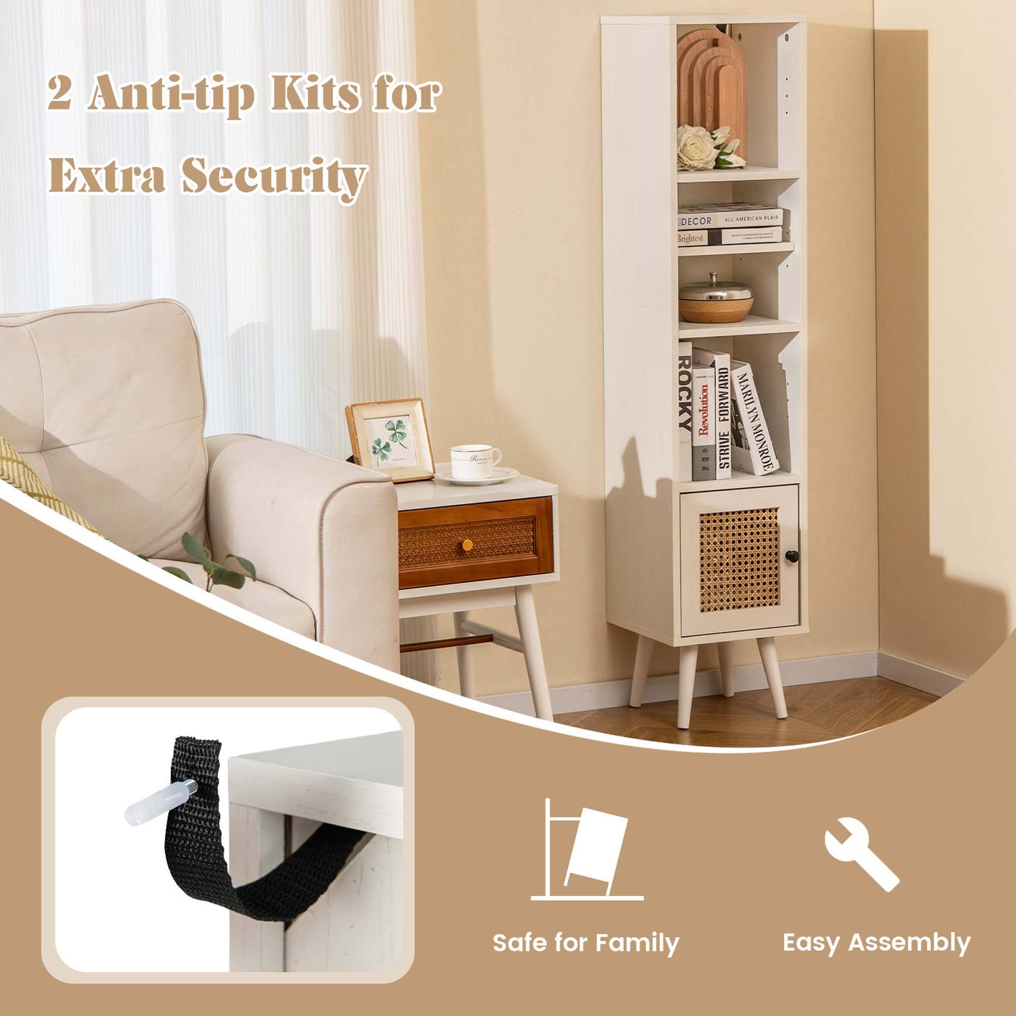 2 Anti-tip Kits for Extra Security

Safe for Family

Easy Assembly