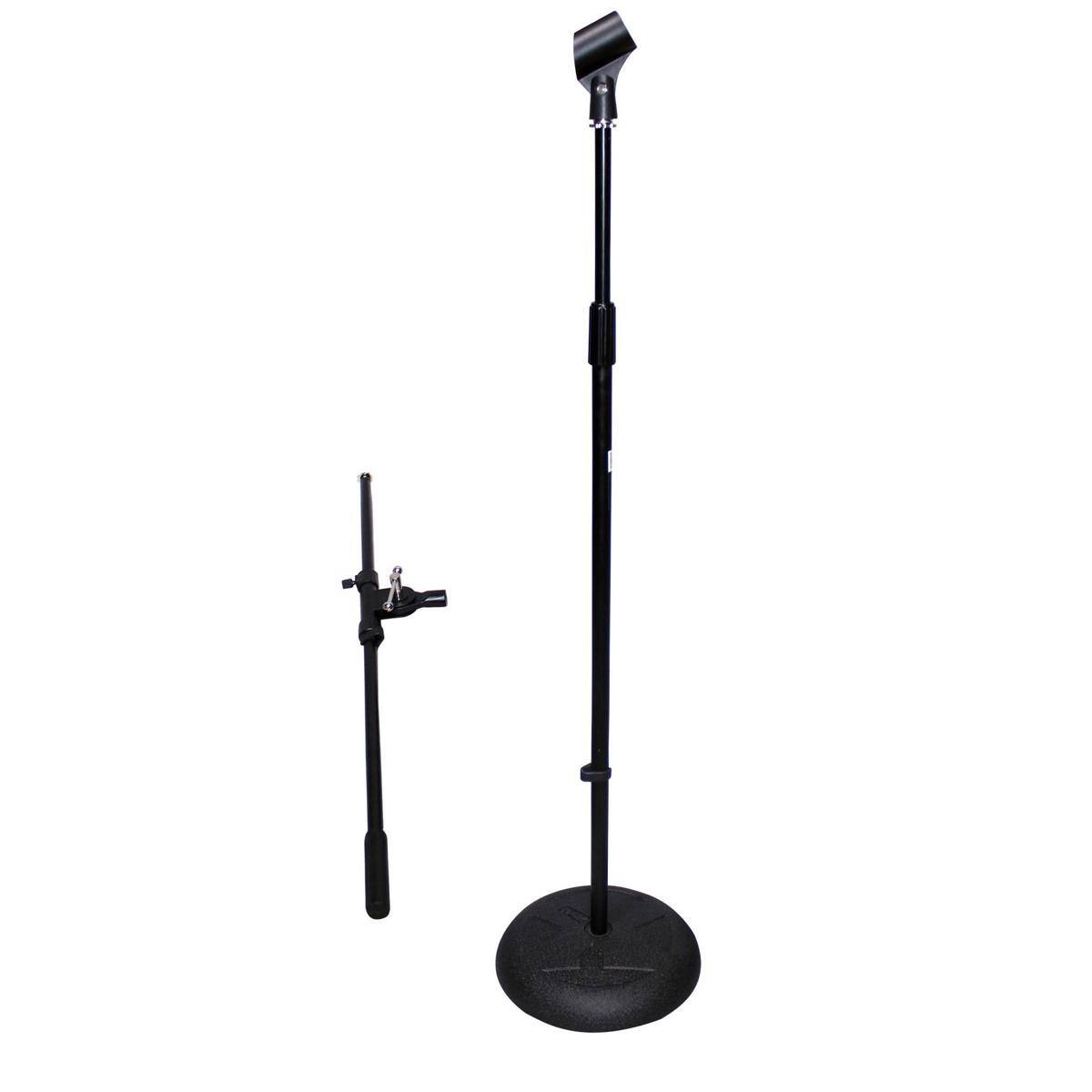 Alt View 2. ProX - ProX T-MIC06 Round Base Microphone Stand with Boom.
