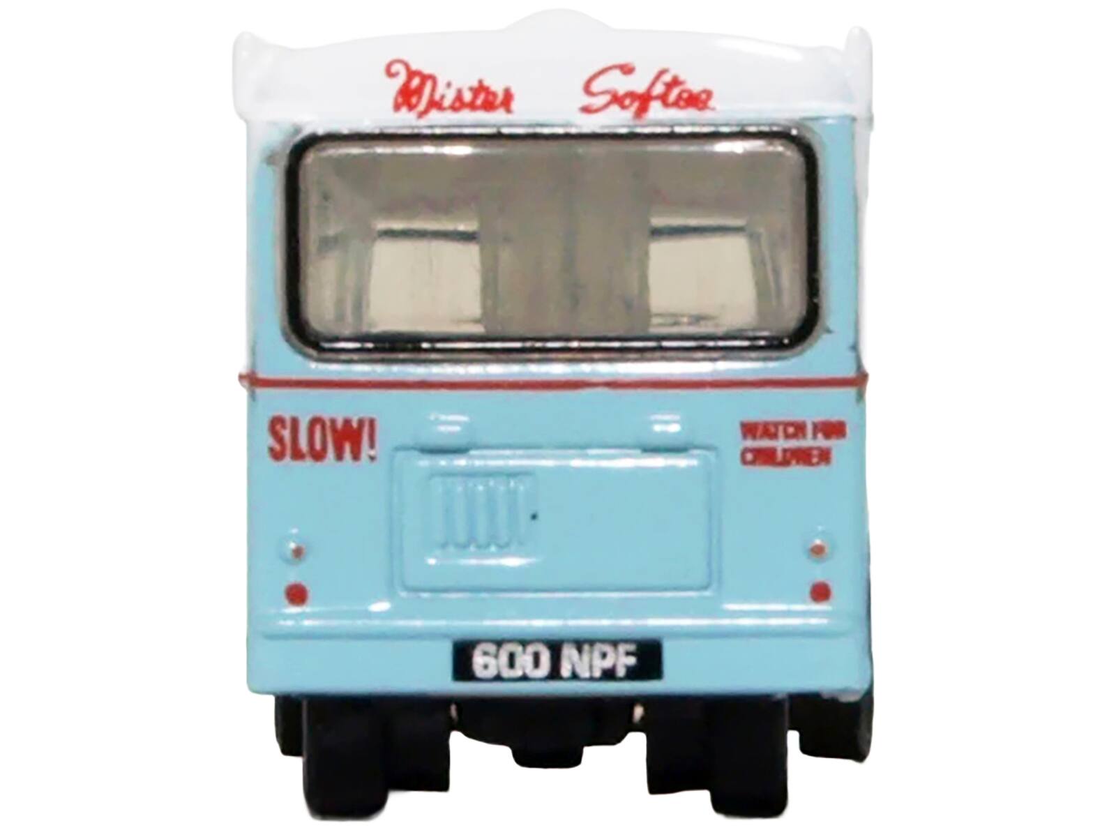 Mister Softee  
SLOW!  
WATCH FOR CHILDREN  
600 NPF