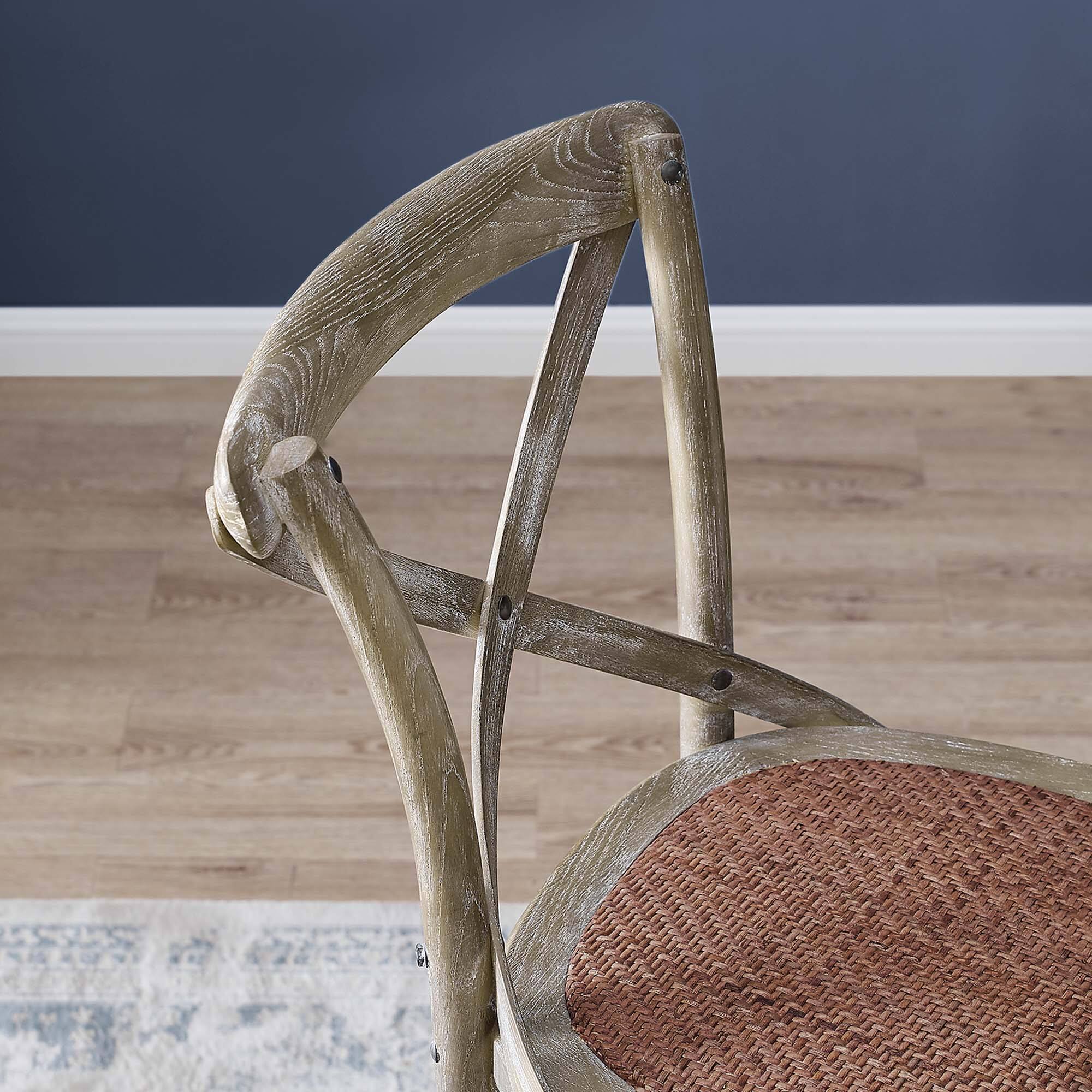 Alt View 6. Modway - Gear Bar Stool - Gray.
