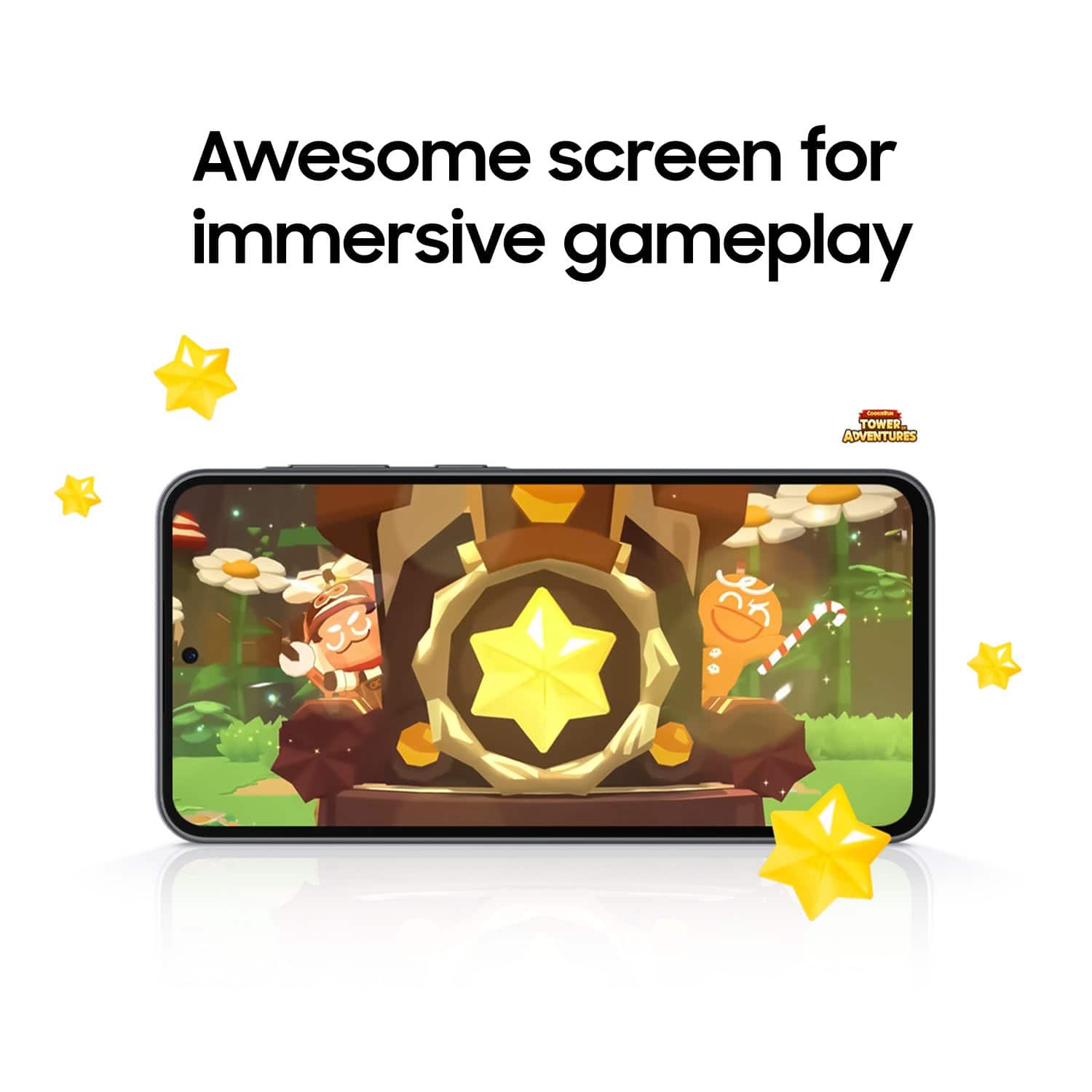 Awesome screen for immersive gameplay - Tower Adventures