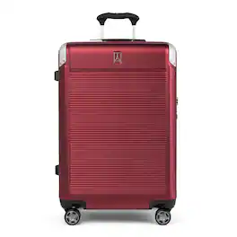 Travelpro - Platinum Elite Hardside Expandable 25" Medium Checked Spinner Luggage - Daring Red