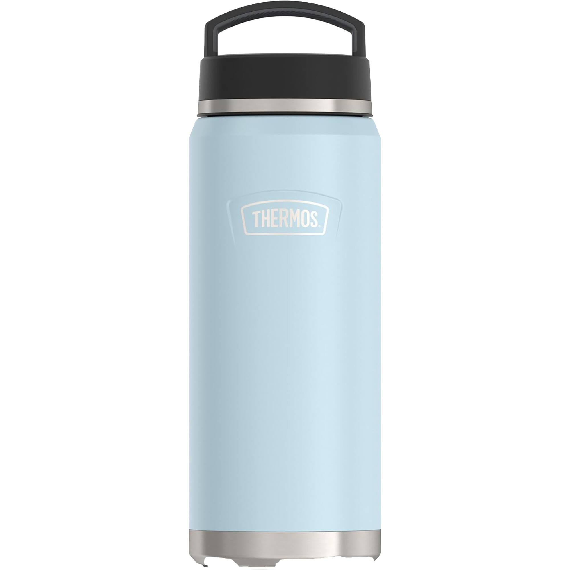 Front. Thermos - Thermos 40 oz. Icon Stainless Steel Water Bottle - Glacier - Glacier.