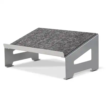 Front. Allsop - TechStyle Steel Laptop Stand - GRAY.
