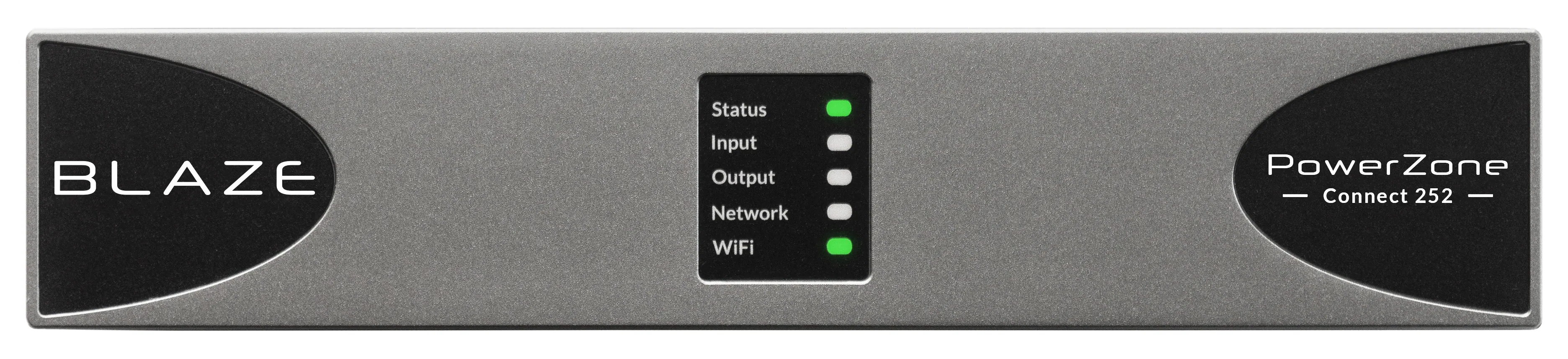 BLAZE  
PowerZone - Connect 252 - WiFi  

Status  
Input  
Output  
Network  
WiFi