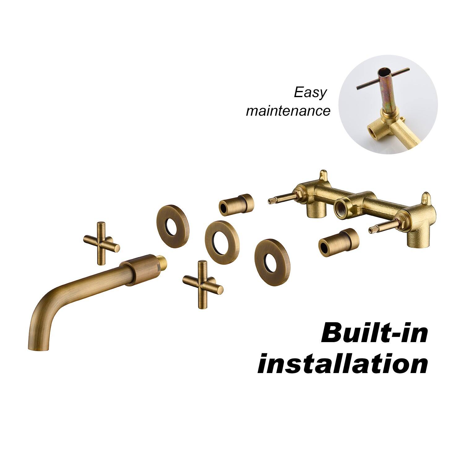 Easy maintenance  
Built-in installation