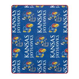 Pegasus - Kansas Jayhawks 50" x 60" Homefield Stacked Logos Ultra Soft Blanket - Multicolor