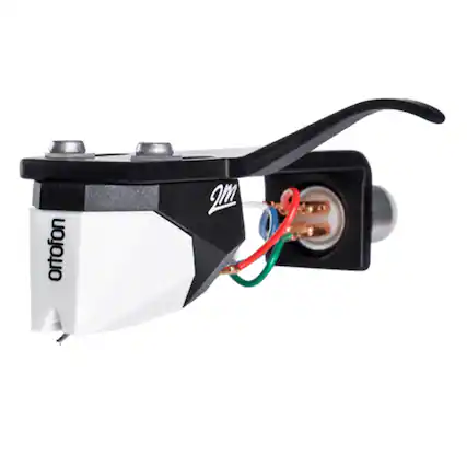 Front. Ortofon - Ortofon 2M Mono Premounted MM Phono Cartridge - White.