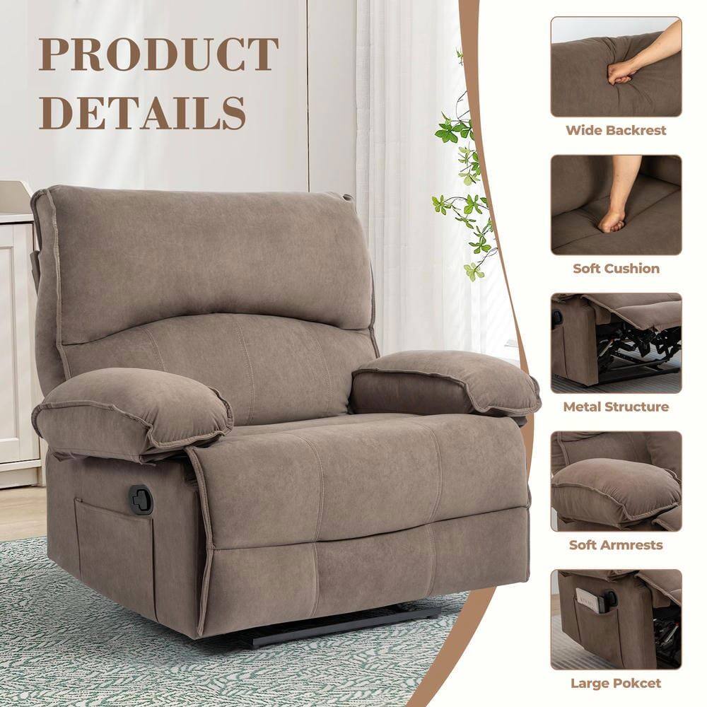 PRODUCT DETAILS

- Wide Backrest
- Soft Cushion
- Metal Structure
- Soft Armrests
- Large Pocket