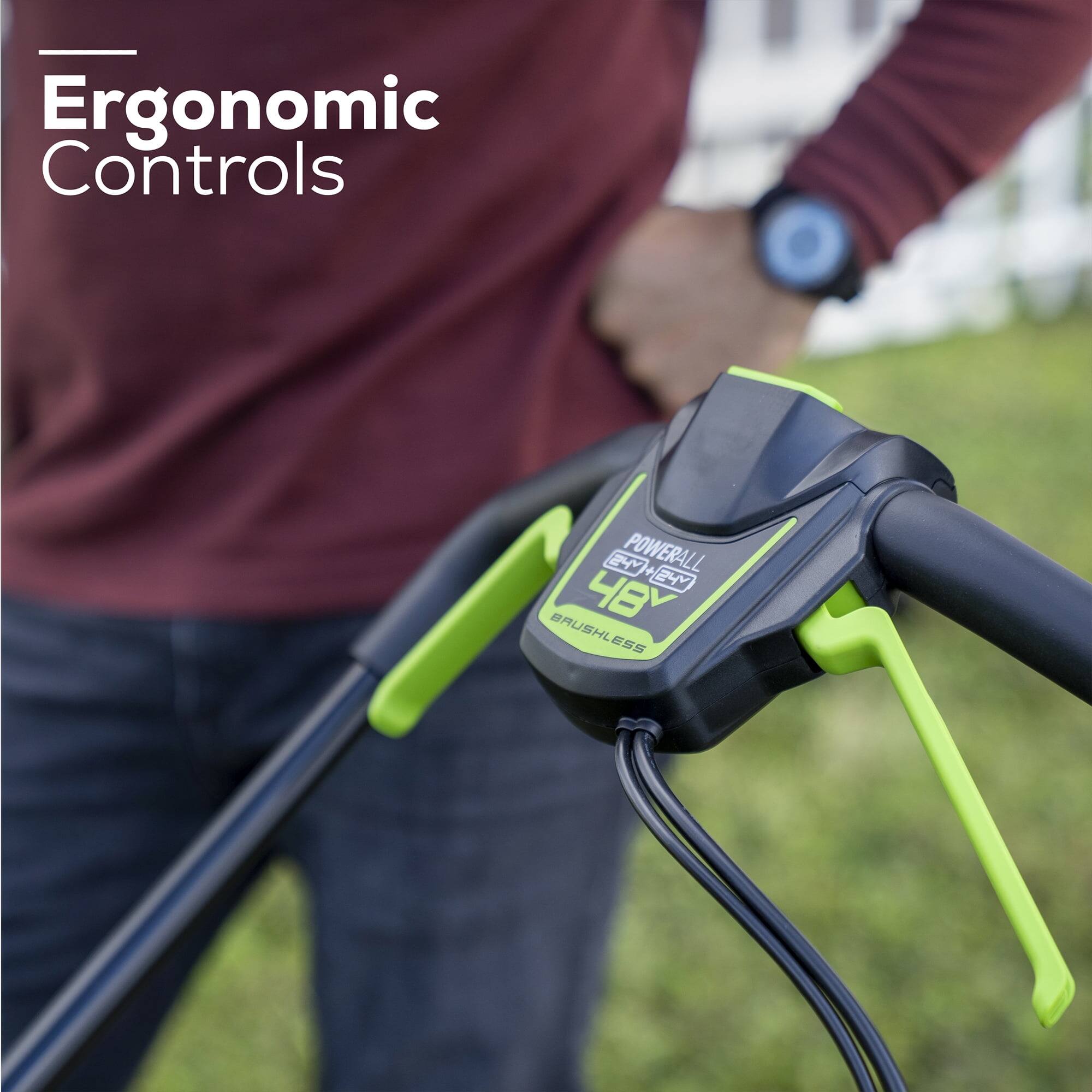 Ergonomic Controls

POWERALL 48V BRUSHLESS