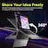 Share Your Idea Freely
The 360° hinge design makes it easy to share content with others, or collaborate with group members around a table.
