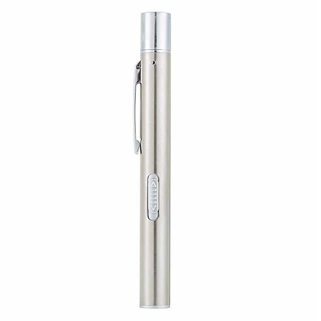 Cluzine - USB Rechargeable Medical Pen Flashlight, Dual White/Yellow Light, for Nurses