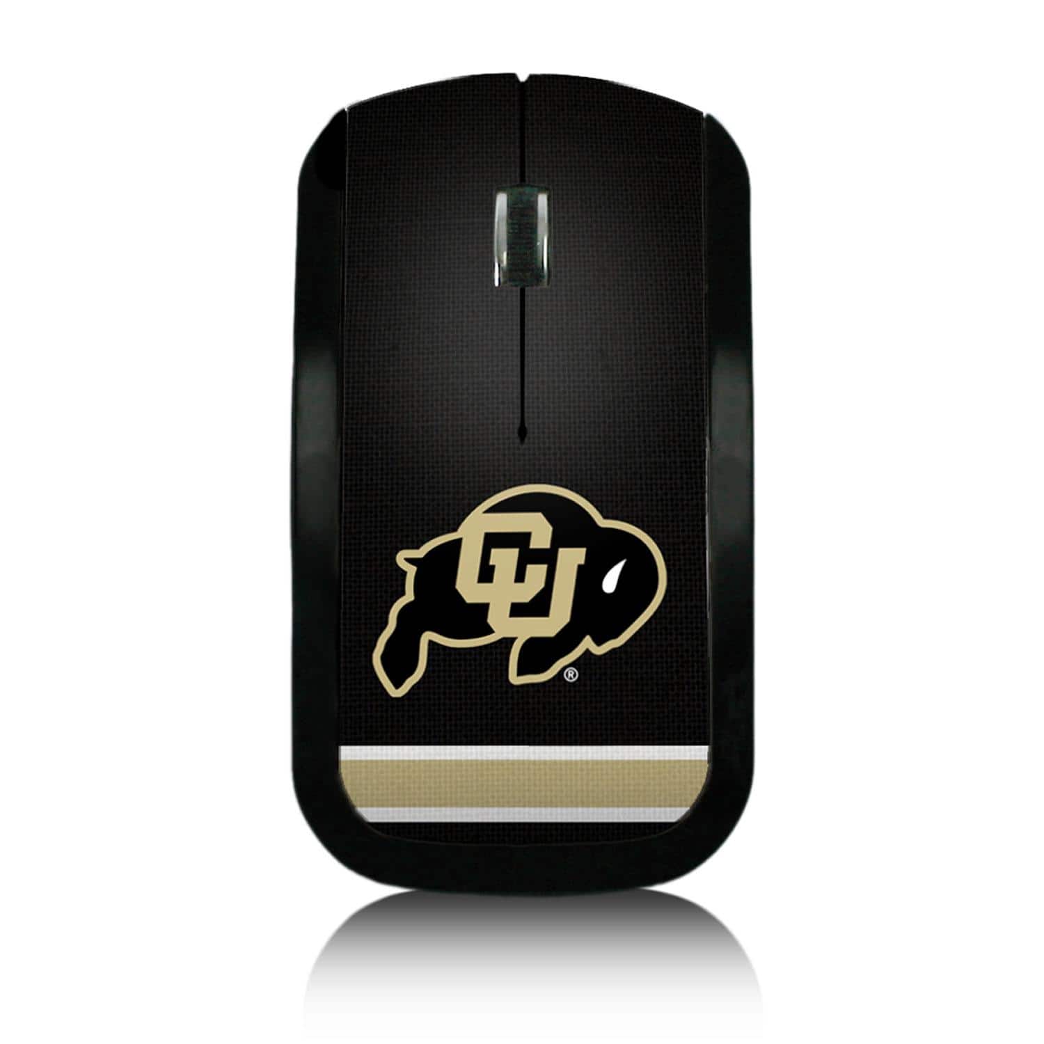 Keyscaper - Colorado Buffaloes Wireless USB Computer Mouse - Wireless - Multicolor