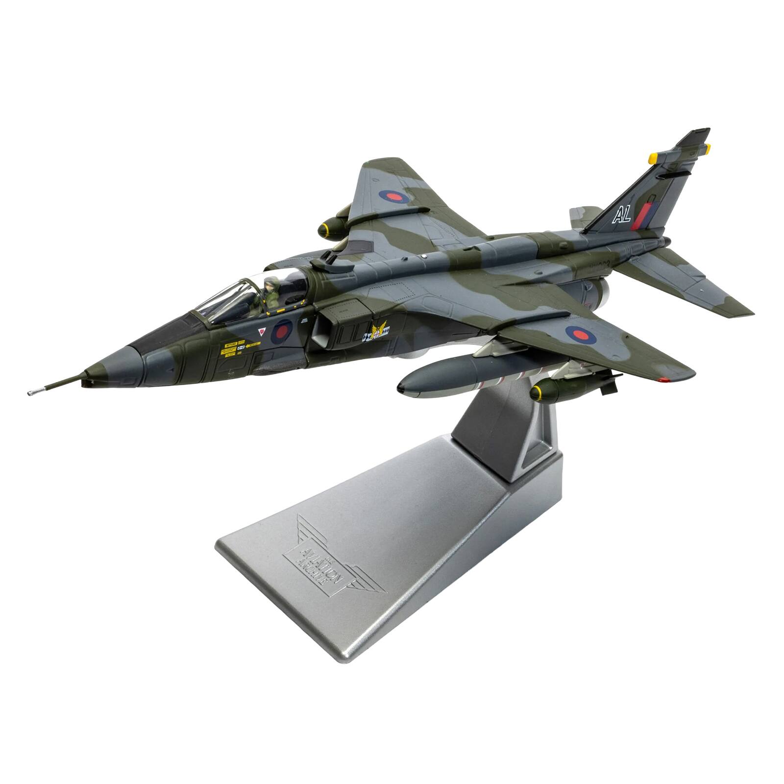 Alt View 5. Corgi - SEPECAT Jaguar GR.1 Aircraft "RAF Germany Bruggen" (1976) Royal Air Force "The Aviation Archive" 1/72 Model Car by Corgi.
