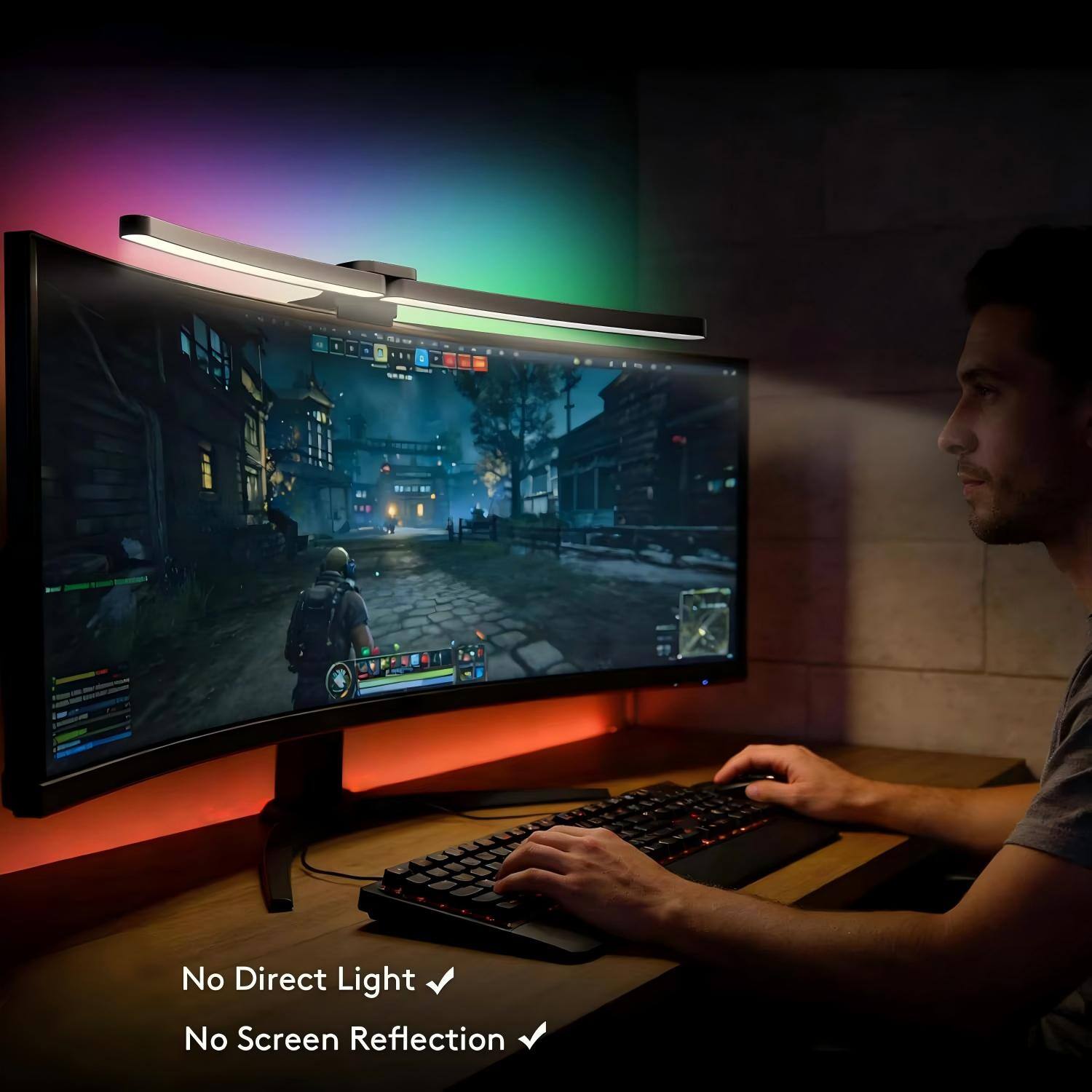 No Direct Light  
No Screen Reflection