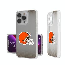 Keyscaper - NFL - Cleveland Browns Linen Logo iPhone Clear Case - 16e - Multicolor
