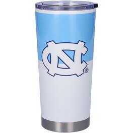 Logo Brands - North Carolina Tar Heels 20oz. Colorblock Stainless Tumbler - Multicolor